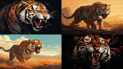 Wall Mural - tiger