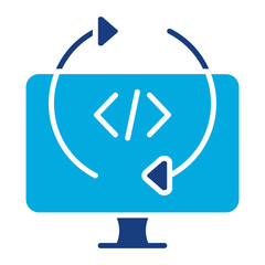 programming cycle icon