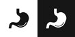 © ti555design - Human stomach vector icon. Gastric organ, digestive stomach sign