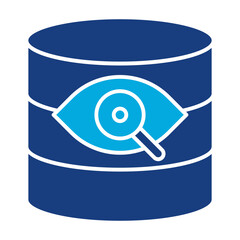 Wall Mural - Database Vision Icon