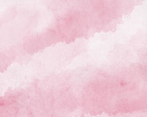 Wall Mural - Pink watercolor abstract background