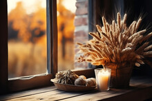 Warm And Cozy Autumn Atmosphere, Autumn Themed Background