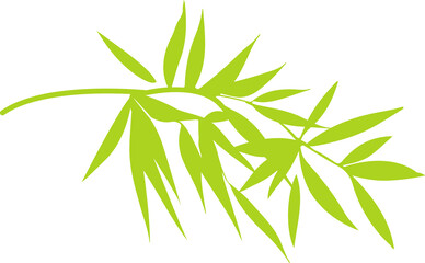  Bamboo leaf icon