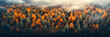 canvas print picture - Herbstlandschaft, generiert mit KI