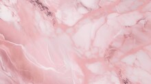 Natural Pink Marble Texture Background