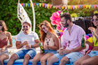 © ivanko80 - Friends have pool party