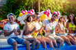 © ivanko80 - Friends have pool party