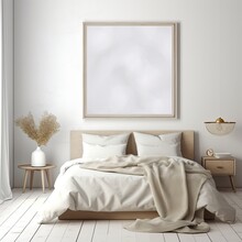 Home Interior Design Concept Blank Mockup Poster Artwork Frame Template On The Wall House Beautiful Home Interior Decoration Background Creative Home Showcase Mockup Photo Frame,ai Generate