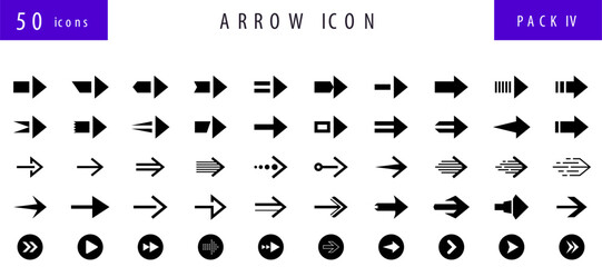 arrow icon pack - arrow icons are simple outline and solid stylized and different from the usual arrows. icon element for web