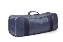 Blue Nylon Zip Bag