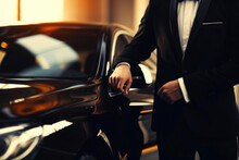 Chauffeur Service With A Luxury Car