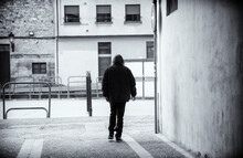 Person Walking On Street
