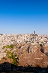 Wall Mural - Beautiful view of the famous ancient city of Matera in Italy