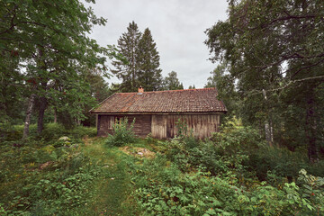 Wall Mural - Images from Eiktunet Open Air Museum, Gjovik, Oppland, Norway.