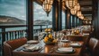 © ibreakstock - Luxury travel concept featuring fine dining in an exclusive fancy restaurant with exquisite cuisine and great service