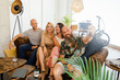 © Berena Alvarez/Stocksy - friends taking selfies