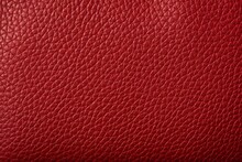 Seamless Red Leather Texture Background
