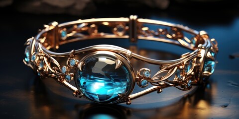 3D Rendered Luminescent Jewelry