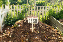 Community Garden Compost Pile