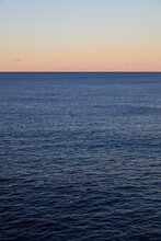 Soft Pastel Sky & Deep Blue Ocean