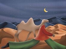 Isra And Miraj: Night Journey In The Desert