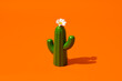 © Juan Moyano/Stocksy - fake cactus in bloom