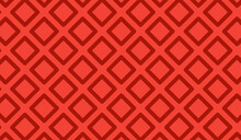 Red Square Seamless Pattern Background 