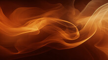 Abstract Background Of Brown Smoke
