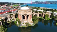 Palace Of Fine Arts, Drone Footage