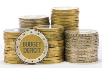 Wall Mural - Budget deficit	