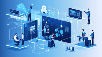 IT Technology illustration