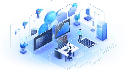 IT Technology illustration