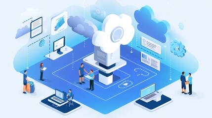 IT Technology illustration
