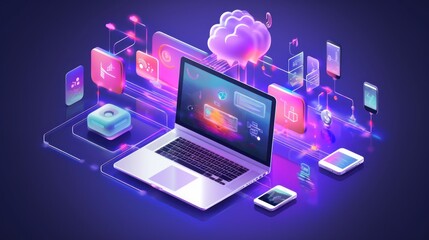IT Technology illustration