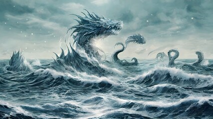 Sea Monster Background Very Creepy	