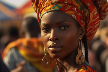 shot of a young Senegalese woman