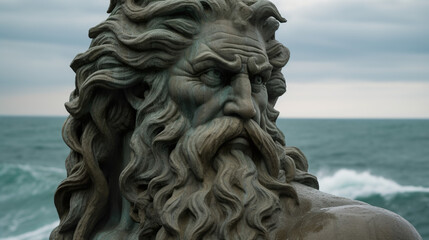 Poster - Ancient Greek God Poseidon