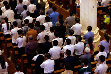 Wall Mural - Religion and spirituality. Catholic church.