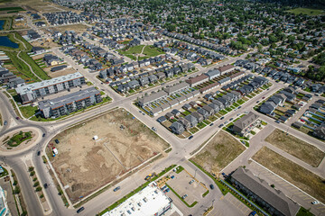 Kensington neighbourhood Aerial in Saskatoon