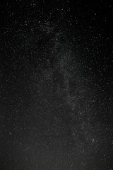 stars in the black sky