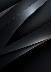 Black grey metallic abstract presentation background