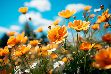 Wall Mural - the beautiful flower in the garden