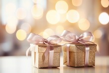 Christmas gifts with space for copy