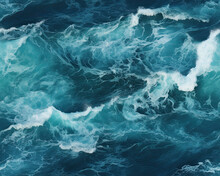 Water And Waves Background Wall Paper