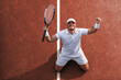 © ivanko80 - Top view of tennis player