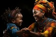 Mother and Child Relationships Around the World - Kid and Mom Multicultural Family Embracing Affection, Nurturing, and Maternal Guidance for Parenting, Generational Unity, and Lasting Family Bonds