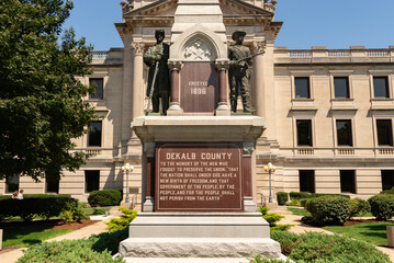 Wall Mural - DeKalb County Courthouse.