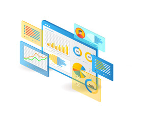 Aufkleber - Data analyst dashboard performance