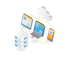 Leinwandbilder - Test web applications on multiple devices