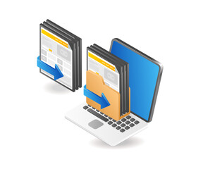 Aufkleber - Web design template data files in a folder